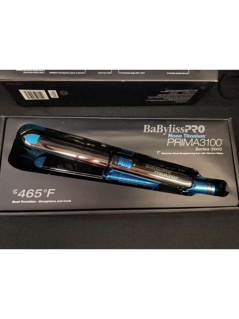BaBylissPRO Nano Titanium Prima3100 1'' Stainless Steel Styling Iron NEW IN BOX!
